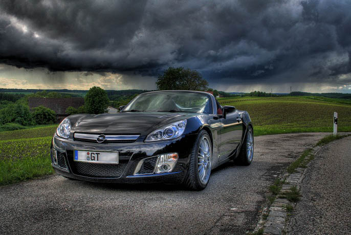 GT vor Gewitter