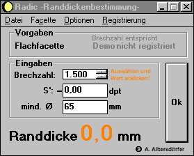 Screenshot Radic